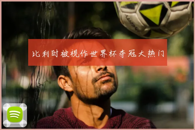 比利时被视作世界杯夺冠大热门