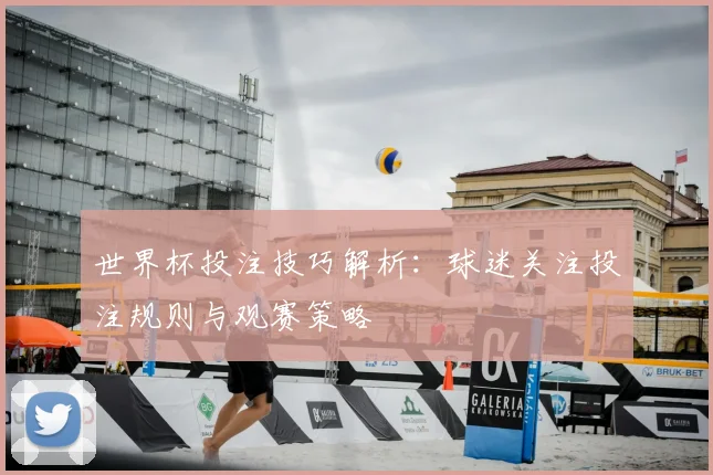 世界杯投注技巧解析：球迷关注投注规则与观赛策略